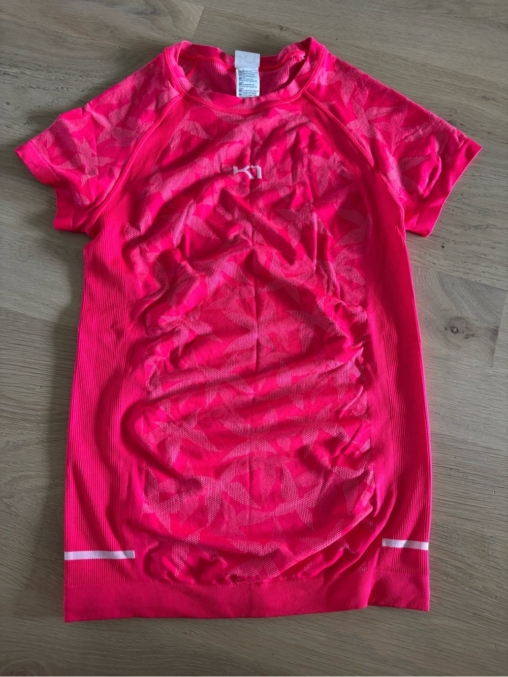 Kari Traa Butterfly short sleeve T-Shirt pink size medium